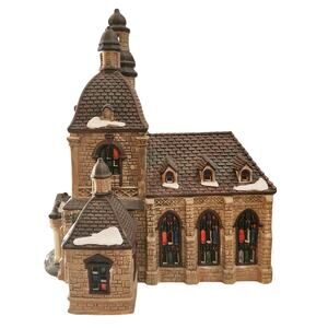 Christmas Village Houses Santa's Workbench St. Mary's Cathedral Classic Series